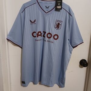Light Blue Men's Soccer Shirt NWT